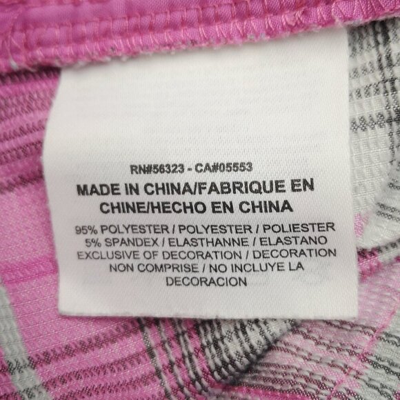 Nike Golf Tour Performance Dri-Fit Ladies Size 14 Plaid Shorts - Picture 8 of 13